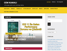 Tablet Screenshot of cemkamali.net